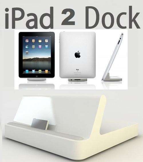 Charger Sync Docking Station for iPad 2 ONLY! PLUS FREE USB Data Cable!!!