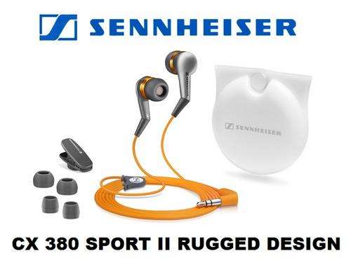 Sennheiser CX380 SPORT II High Performance Noise-Isolating Earphones