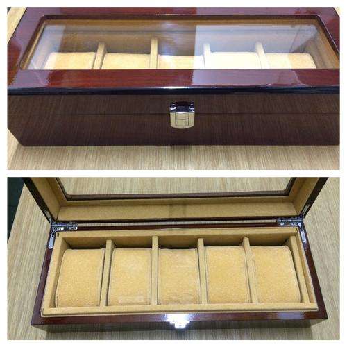 Beautiful wooden watch boxes