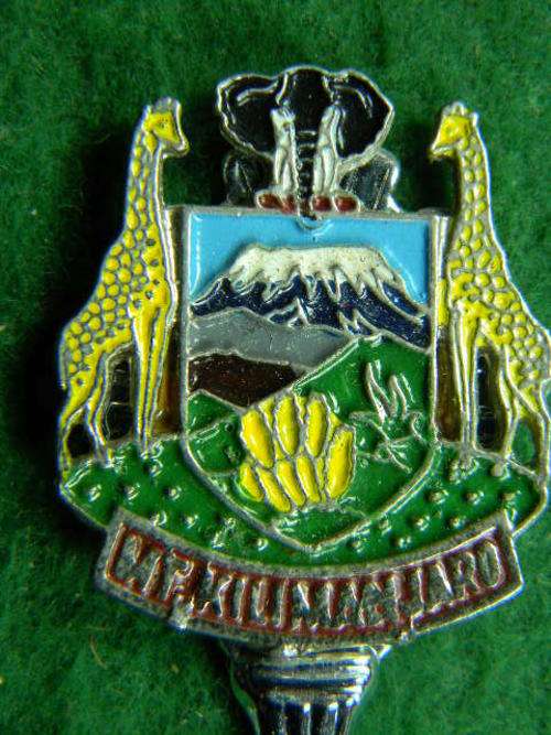 Mt. Kilimanjaro Souvenir spoon in good condition