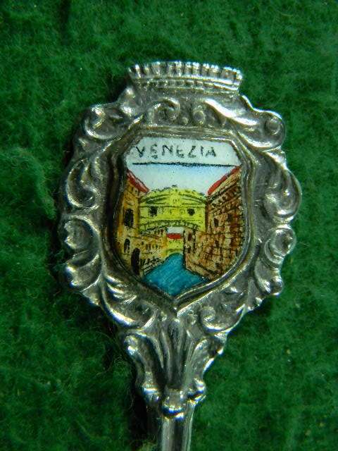 Venizia Silver plated spoon in good condition