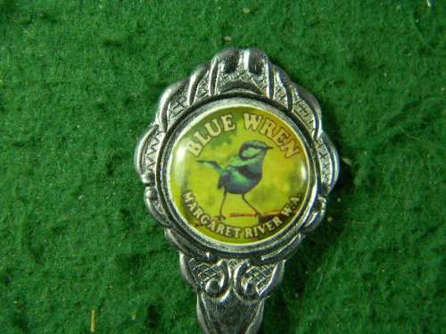 Blue Wren Margaret river W.A. crome plated in good condition