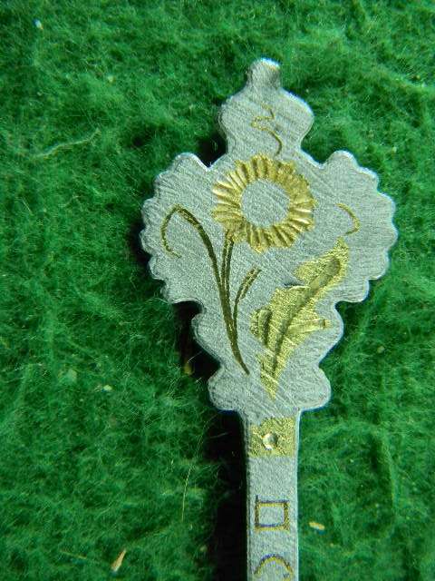 (Toledo)silver plated spoon in good condition