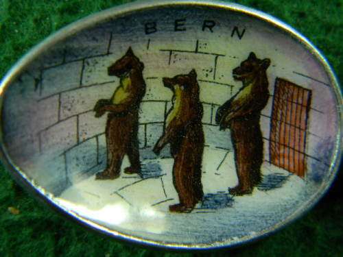 Bern silver plated spoon in good condition