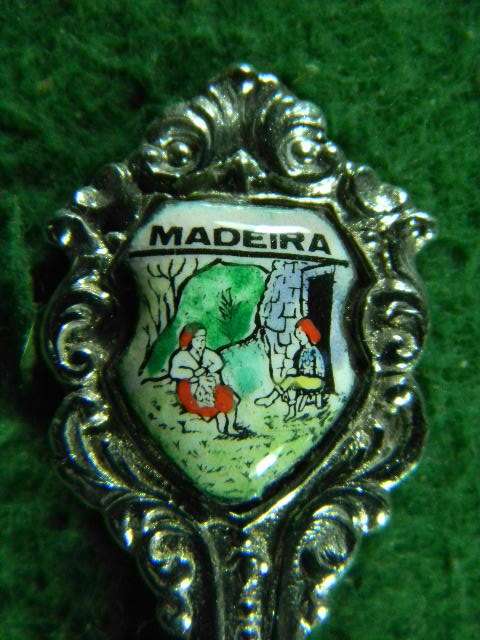 Madeira silver plated spoon in good condition