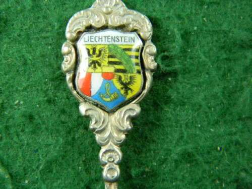 Liechtenstein silver plated spoon in good condition