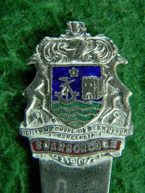 Scarborough Chrome plated spoon in good condition as per pictures