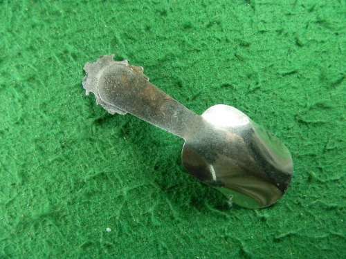 Scarborough Chrome plated spoon in good condition as per pictures
