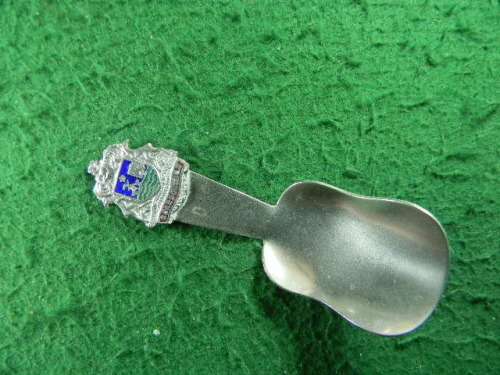 Scarborough Chrome plated spoon in good condition as per pictures