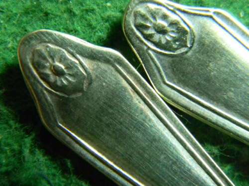 2 forks as per pictures silver plated  in good condition