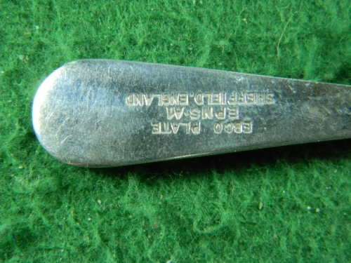 1954 silver plated spoon as per pictures  in good condition