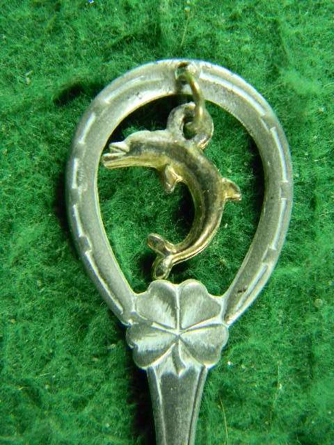 San Francisco silver plated spoon in fair condition