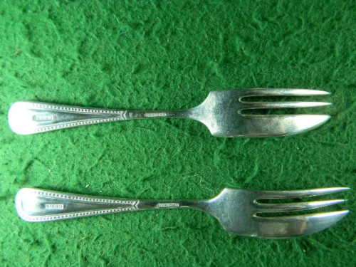 2 cake forks EPNS made in England in good condition