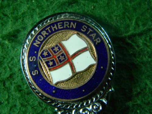 S.S. Northern Star crome plated spoon in good condition
