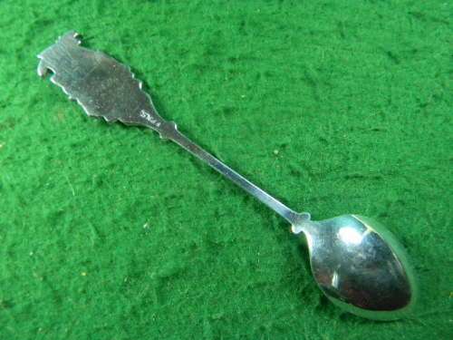 Bedrock City EPNS spoon in good condition