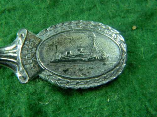 M.V.Llangibby Castle silver plated in good condition