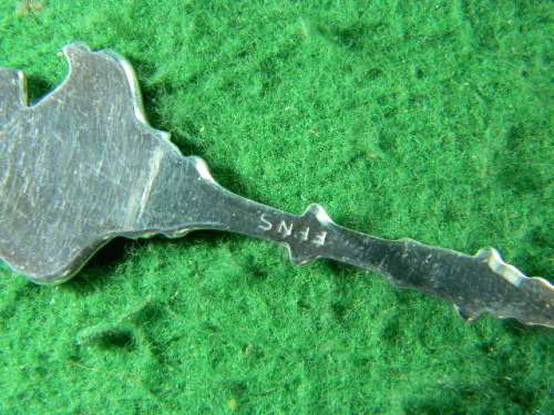 Switzerland Schweiz suisse  EPNS spoon in good condition