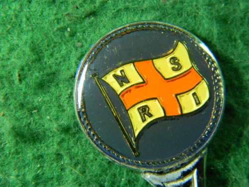 N S I R  silver plated spoon in good condition