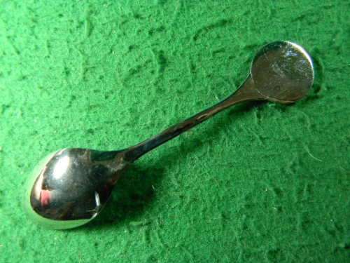 N S I R  silver plated spoon in good condition