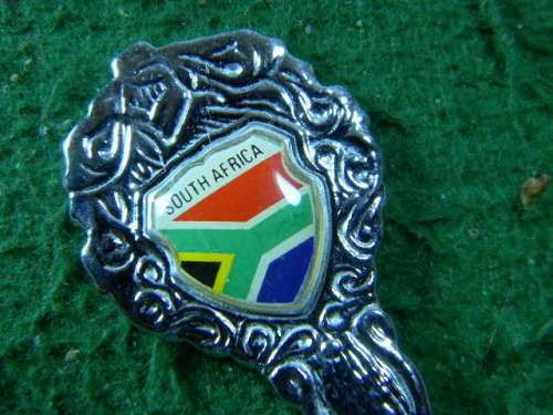 South Africa  spoon  chrome plated in good condition  as per pictures