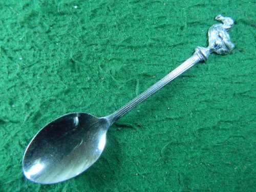Mauritius Dodo  spoon silver plated  in good condition as per pictures