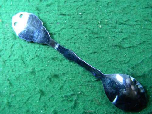 Cradock spoon chrome plated  in good condition as per pictures