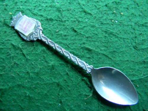 Roma spoon silver plated in  fair condition as per pictures