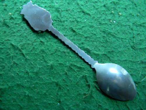 Roma spoon silver plated in  fair condition as per pictures