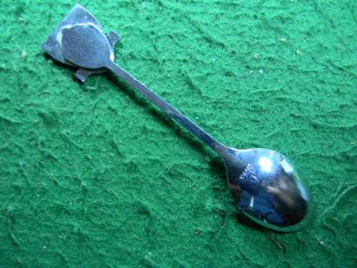 Wookey Hole spoon chrome plated  as per pictures