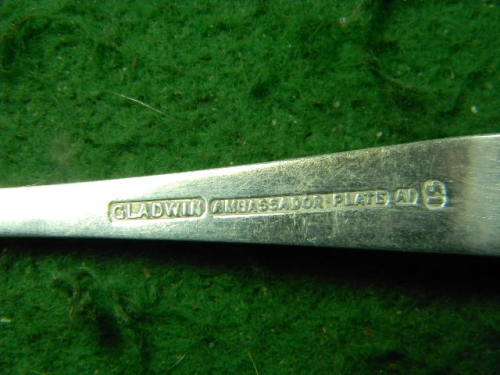 3 Vintage tea spoons  in good condition ambasidor silver plated A1 as per pictures