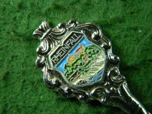 Rheinfall spoon  in good condition as per pictures  silver plated