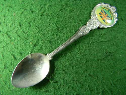 United Kingdom Spoon in fair condition silver plated As per pictures