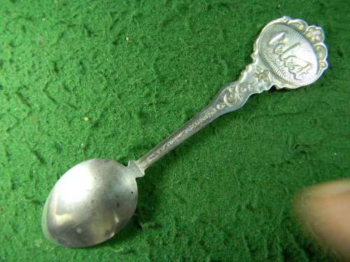 United Kingdom Spoon in fair condition silver plated As per pictures