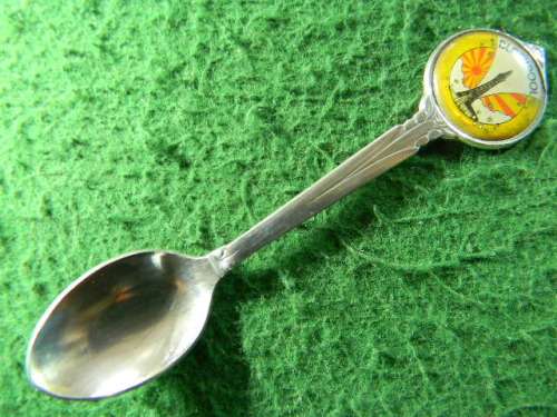 Blackpool spoon silver plated  in fair condition As per pictures