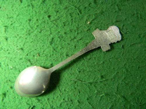 Charles and Diana silver plated spoon  in good condition As per pictures