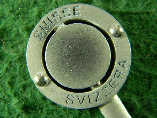 Svizzera Suisse (Schweiz Switzerland) silver plated spoon  in good condition As per pictures