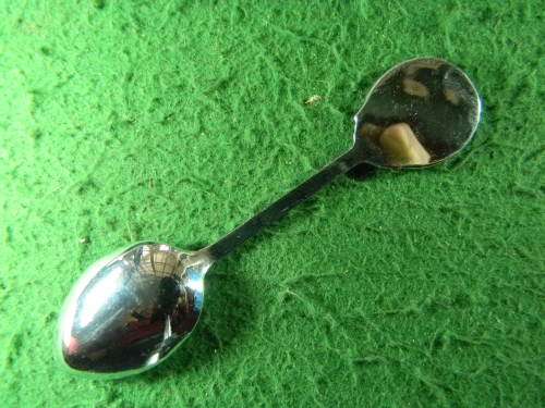Pendennis castle R.M.S. chrome plated spoon  in good condition As per pictures