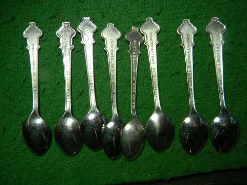 8 Rolex spoons as per pictures in good condition bid per spoon