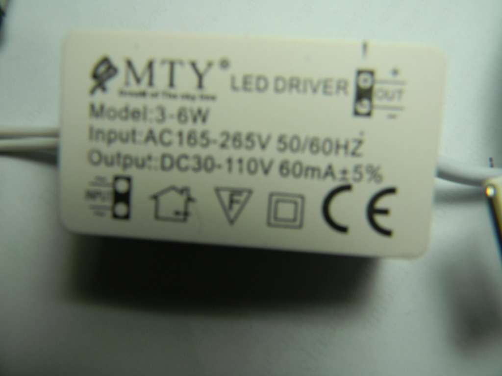 6W led Ceiling Light Panel Recessed (94 mm) Downlight bid per light 118 mm outside diameter