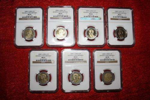 2008 R5 SET GRADED BY NGC