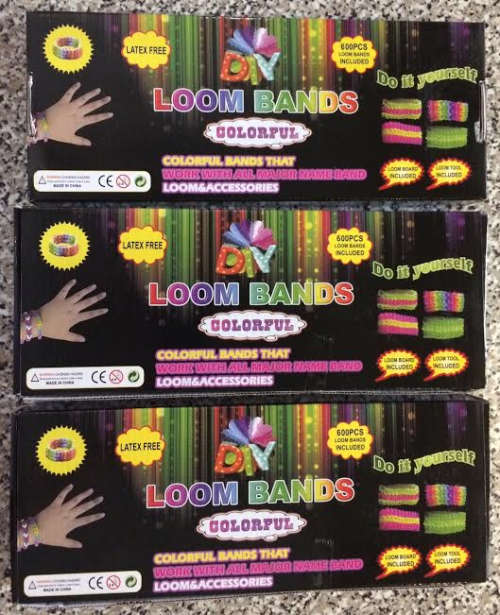 Loom Bands (3x 600 pcs)