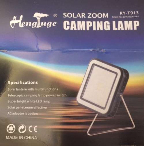 Camping solar light(SQUARE)