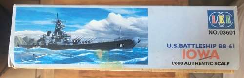 U.S.BATTLESHIP BB 61 1/600