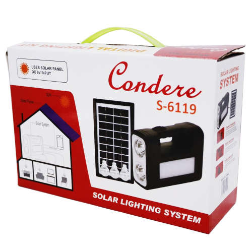 Solar Lighting and Charger Kit