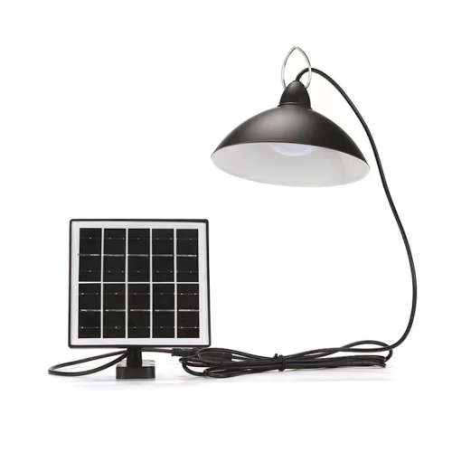 2 x 20w Hanging Solar Lights for Indoor / Outdoor Use with Remote Controls