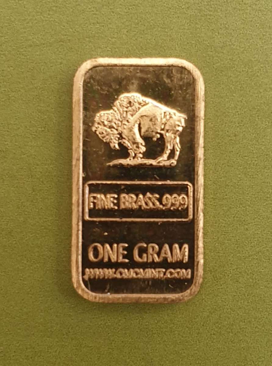 Brass Bar 1g