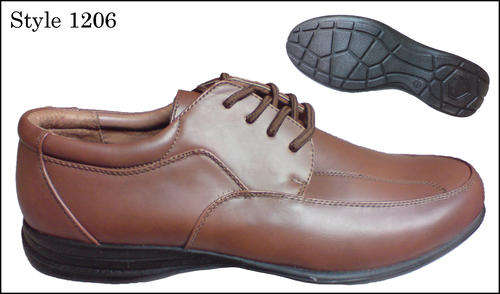 ON SALE - Lace up casual smart mens shoe - Tan