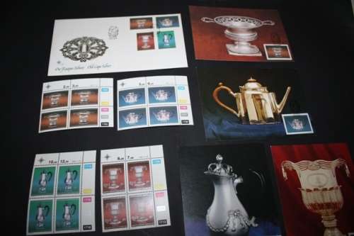 R.S.A. Ou Kaapse -Silver/Old Cape Silver-Full Set all Mint F.D.C.-Control Blocks-Post Cards