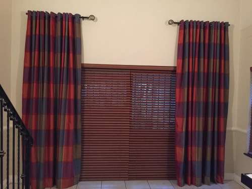 LINED EXTRA LENGTH ACCENT CURTAINS