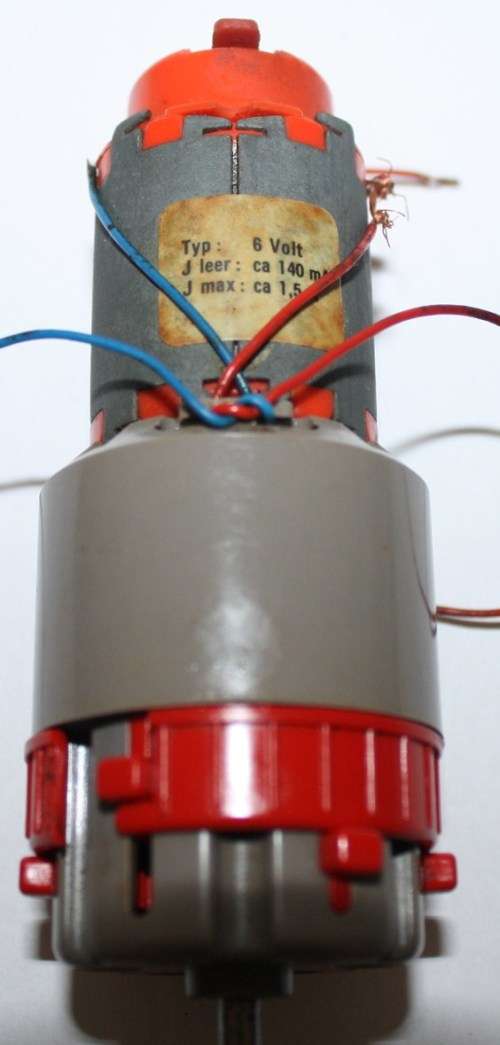 For Meccano(not Meccano)-Marx Power Drive Electric Motor 6 Volt -Made in Germany